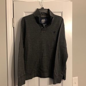 American Eagle 3-button sweater